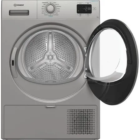 Indesit C YD 92D SS UK - Silver 9KG Heat Pump Tumble Dryer - A+ Energy - Image 2