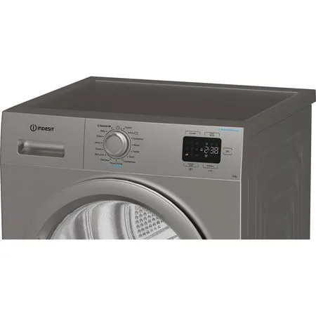 Indesit C YD 92D SS UK - Silver 9KG Heat Pump Tumble Dryer - A+ Energy - Image 3