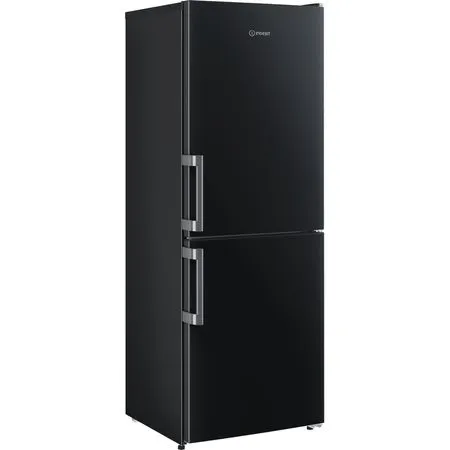 Indesit IB55 532 B UK - Black Freestanding 50/50 Low Frost Fridge Freezer - E energy -Display - Image 2