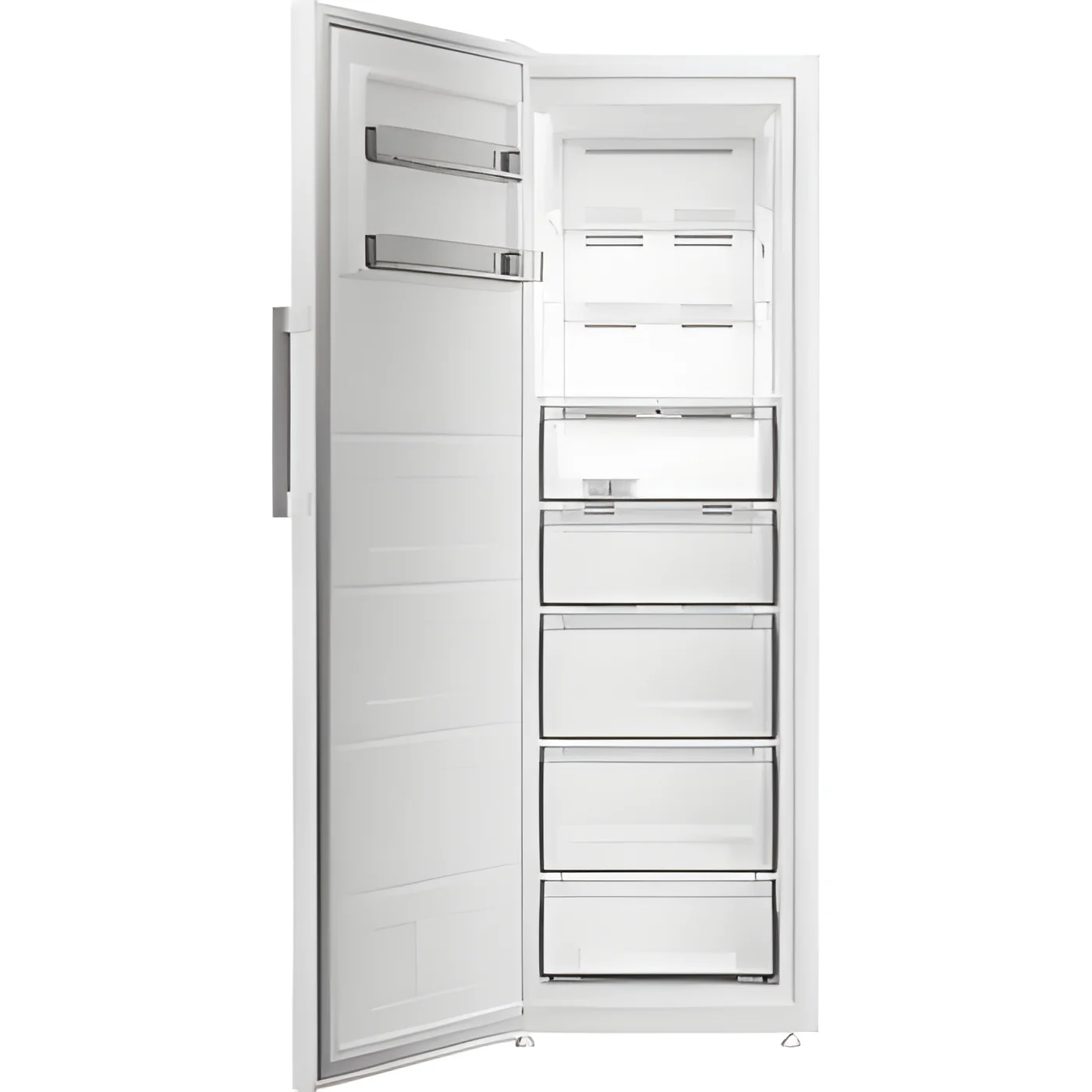 Indesit MFINF 1312 W4UK - White Tall Freezer -Garage Safe - 286L - E Energy - Image 3