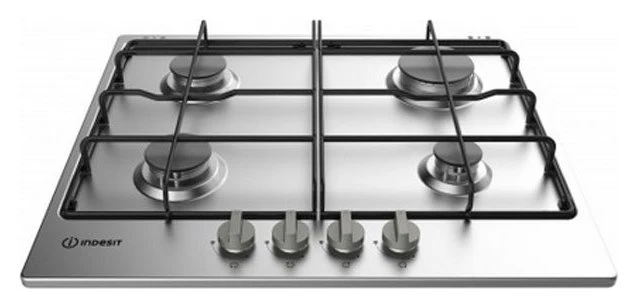 Indesit THP642IXI1 - Inox 4 Burner Gas Hob - Built-In - Image 2