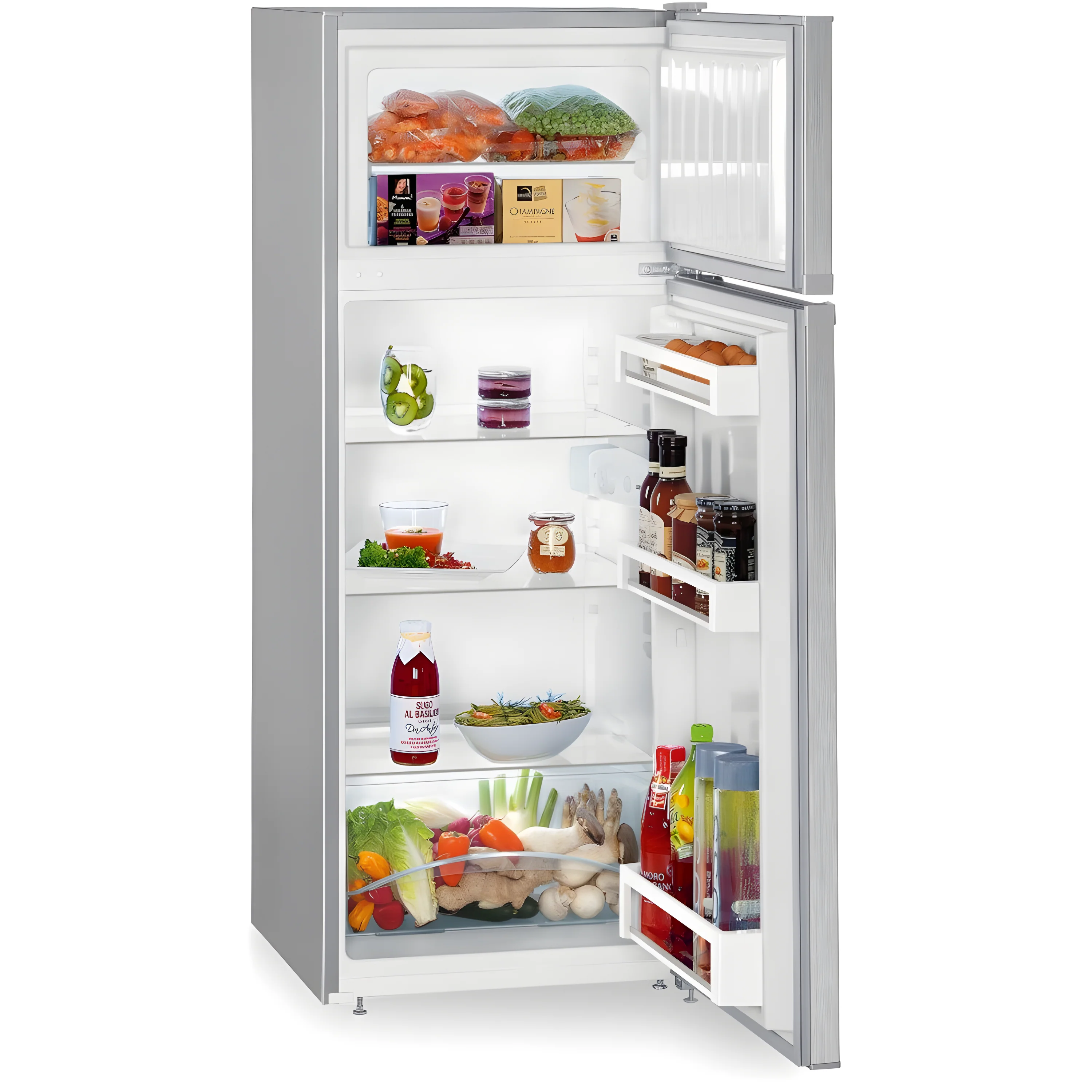 Liebherr CTELE2531 - Silver Freestanding 80/20 Fridge Freezer - E energy - Image 4