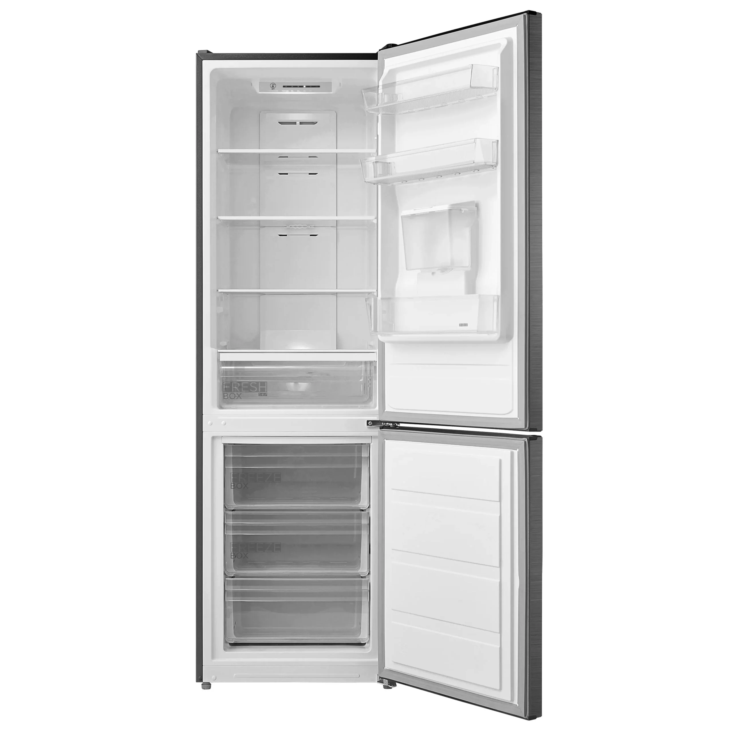 Midea MDRB424FGD46OE - Stainless Steel 310L Fridge Freezer - Frost Free - D Energy - Image 2