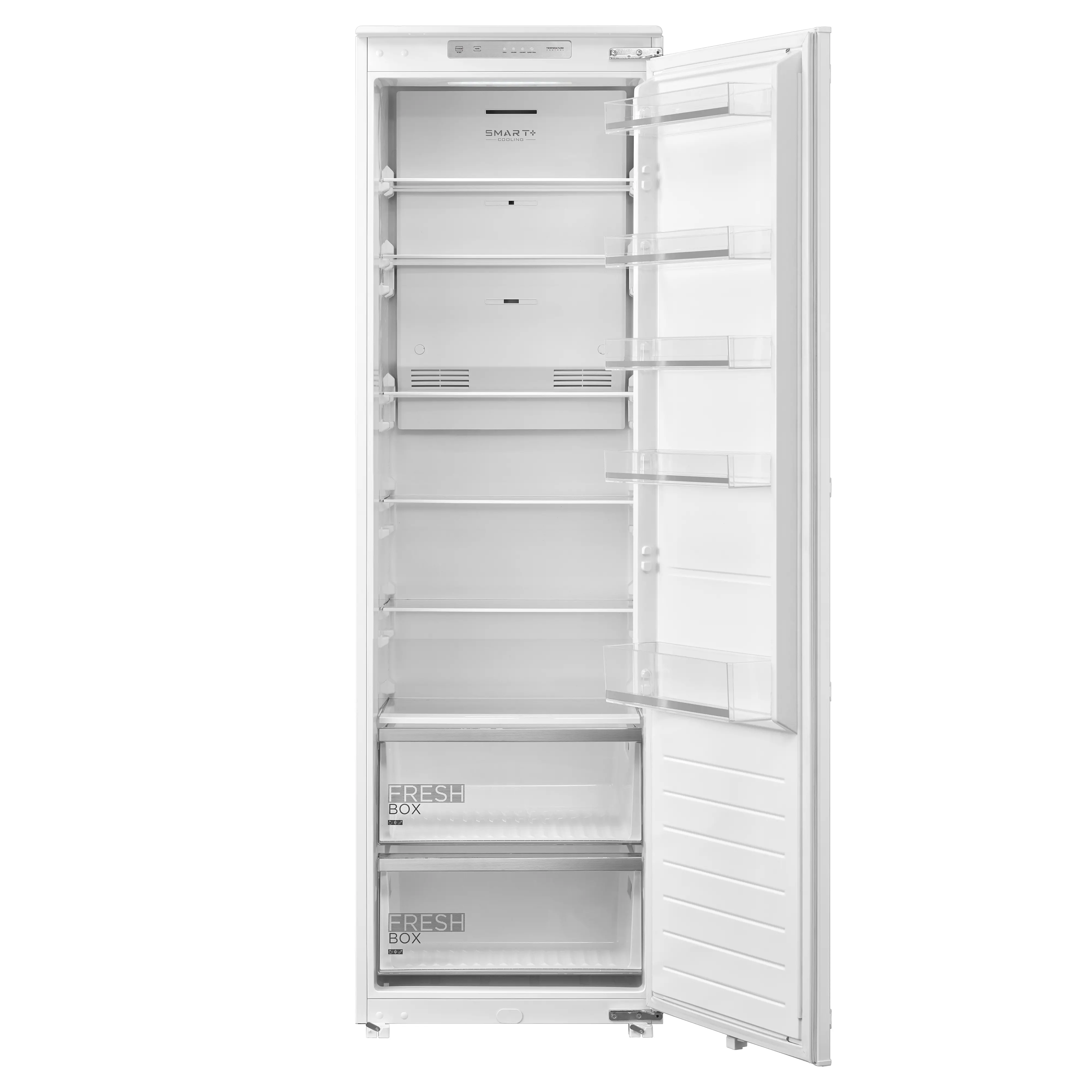 Midea MDRE423FGE01D - White Built In Fridge - 304 Litres - E Energy Rating sliding hinge - Image 4