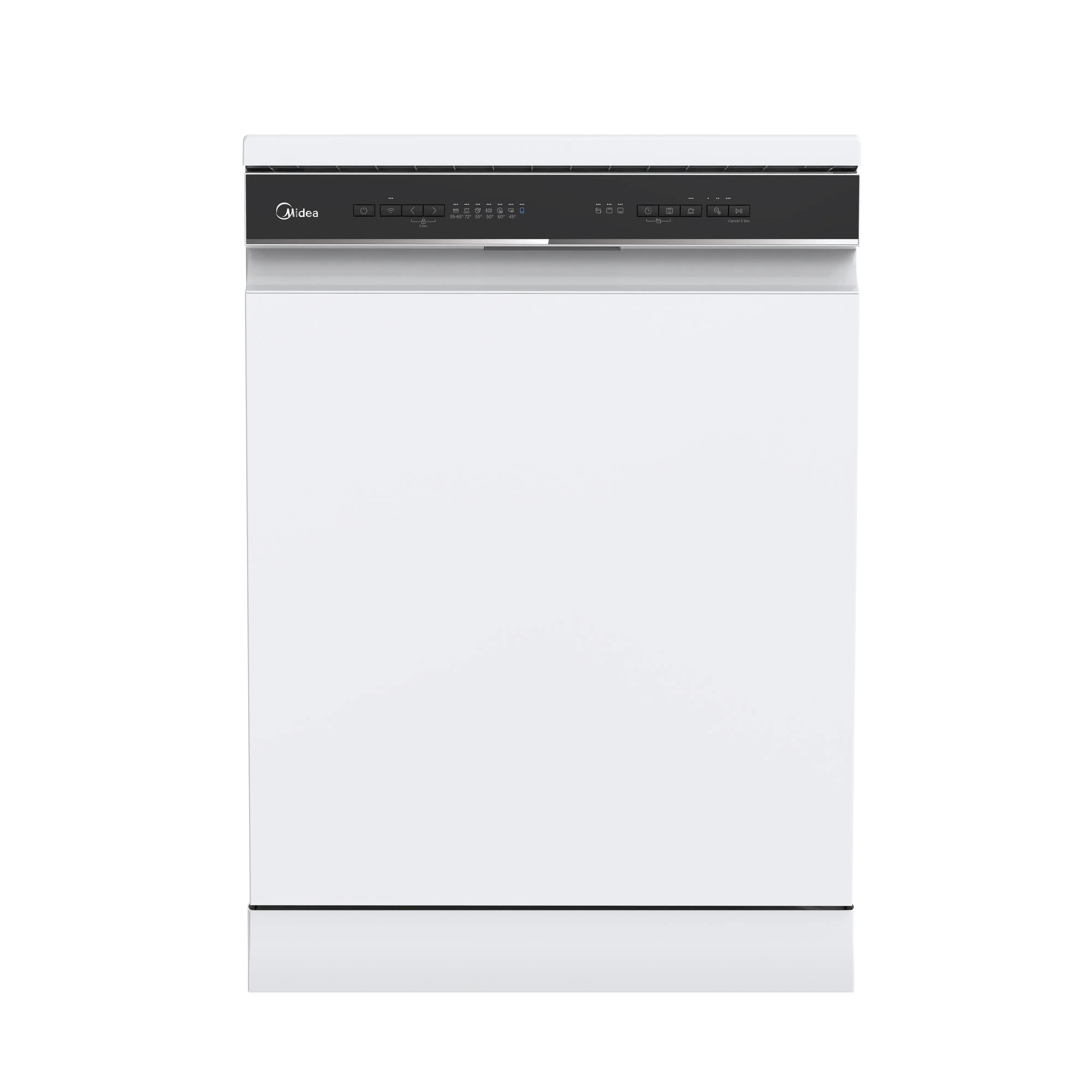 Midea MDWEF1433D(W)-WG-UK - White 14 Place Freestanding Dishwasher - 60cm - C Rated