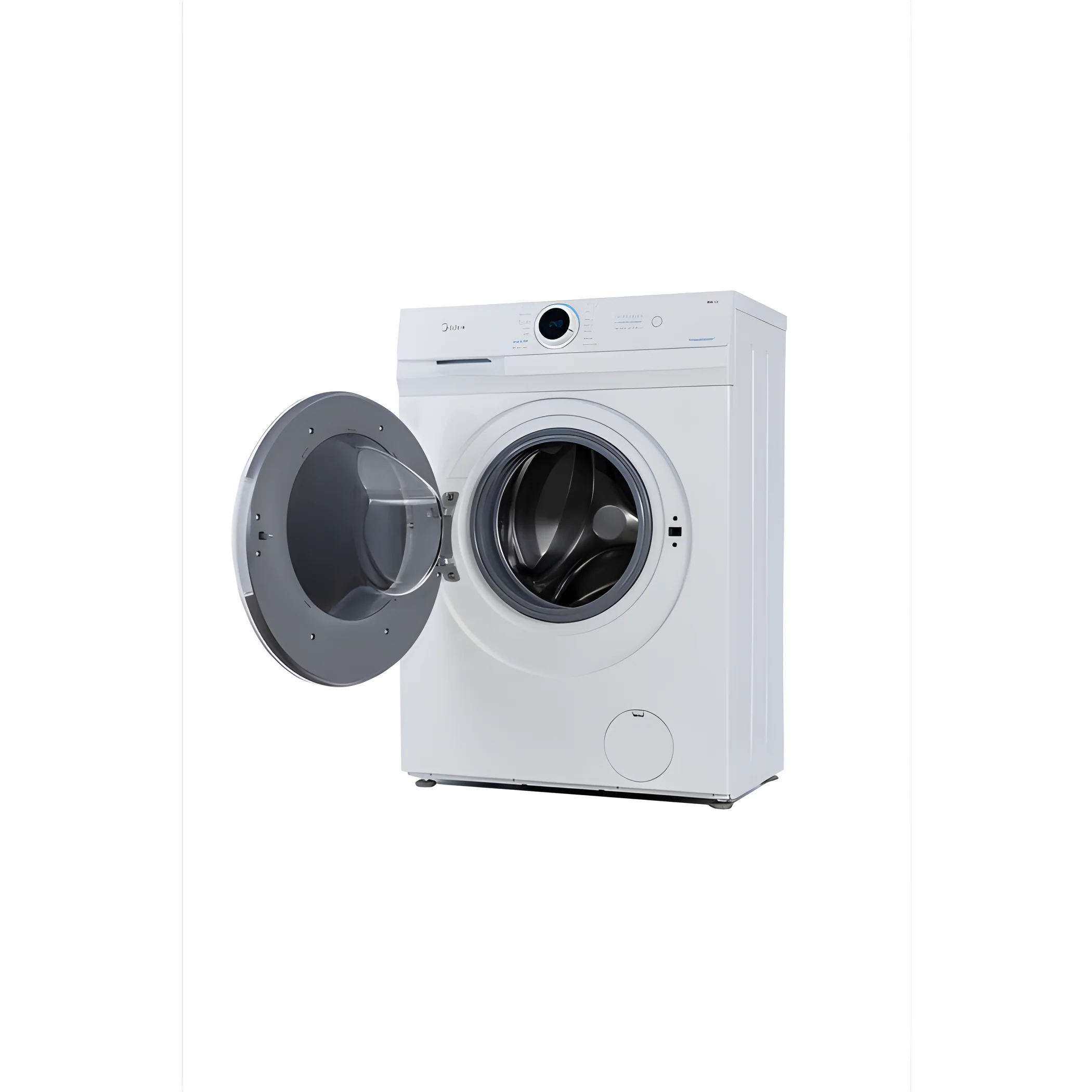 Midea MF100W60 - Slim Depth White 6KG Washing Machine - 1000 RPM - D energy - Image 4