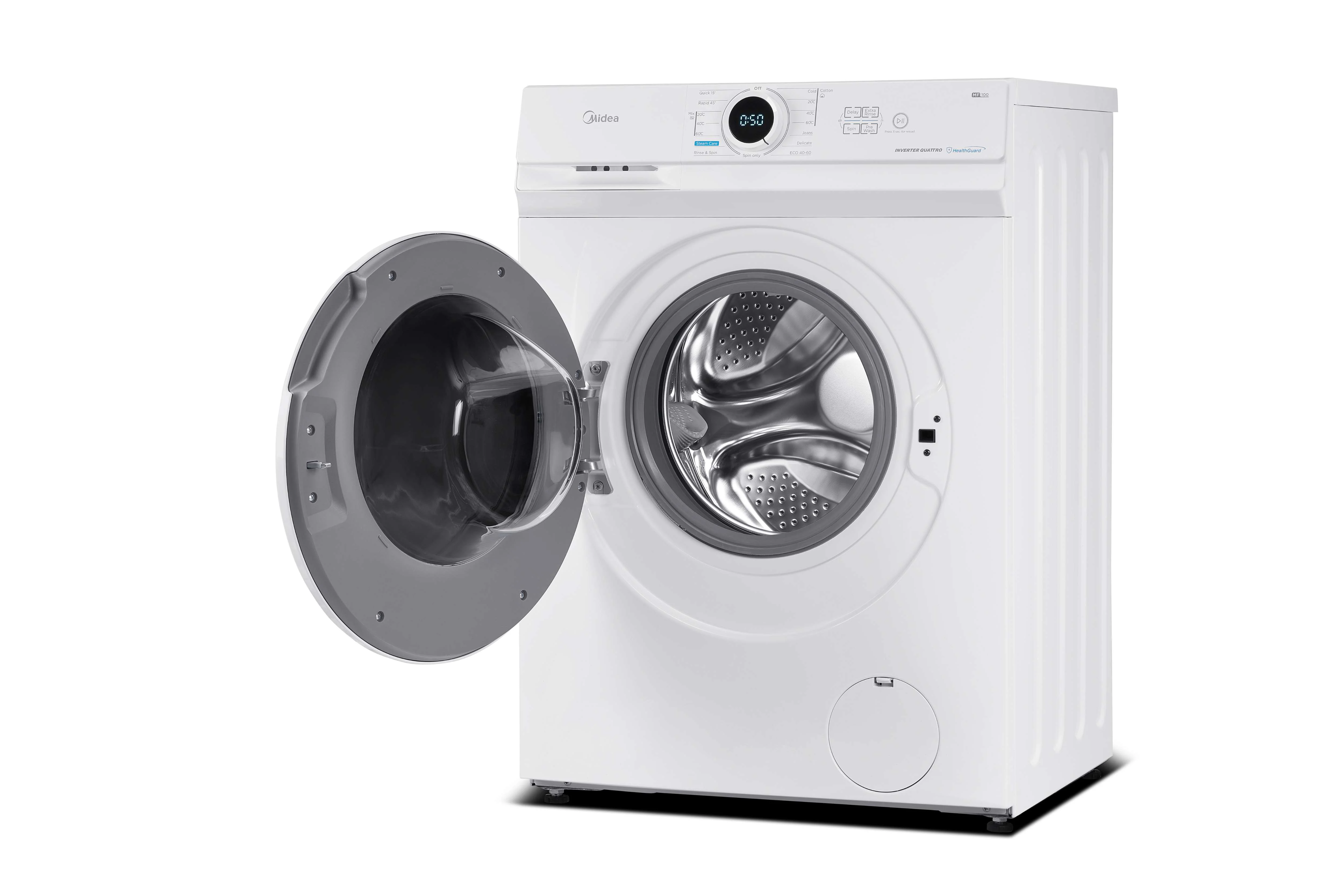 Midea MF10EW80BA - White 8KG Washing Machine - A Energy - Image 2