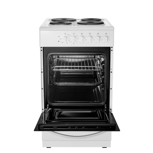 Midea MFO20DME4H109-WH - White 50cm Freestanding Electric Cooker - Sealed Plates - A Energy - Image 2
