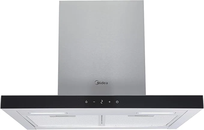 Midea MH60M21ET33SG-UK - Stainless Steel 60cm Chimney Cooker Hood - 650m³/h - C energy