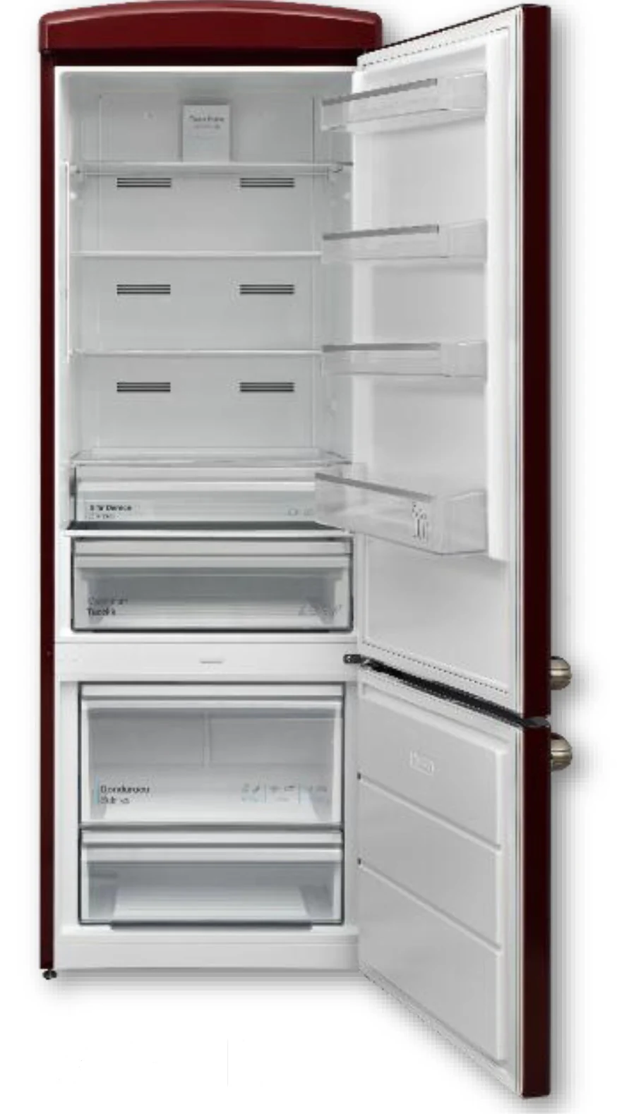 Montpellier MAB7190C - Retro Cream Fridge Freezer - E Energy - Image 2