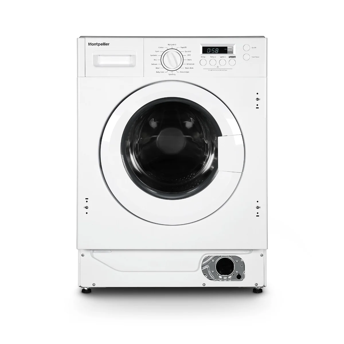 Montpellier MBIWM814 - 8KG Integrated Washing Machine - 1400 RPM - A energy