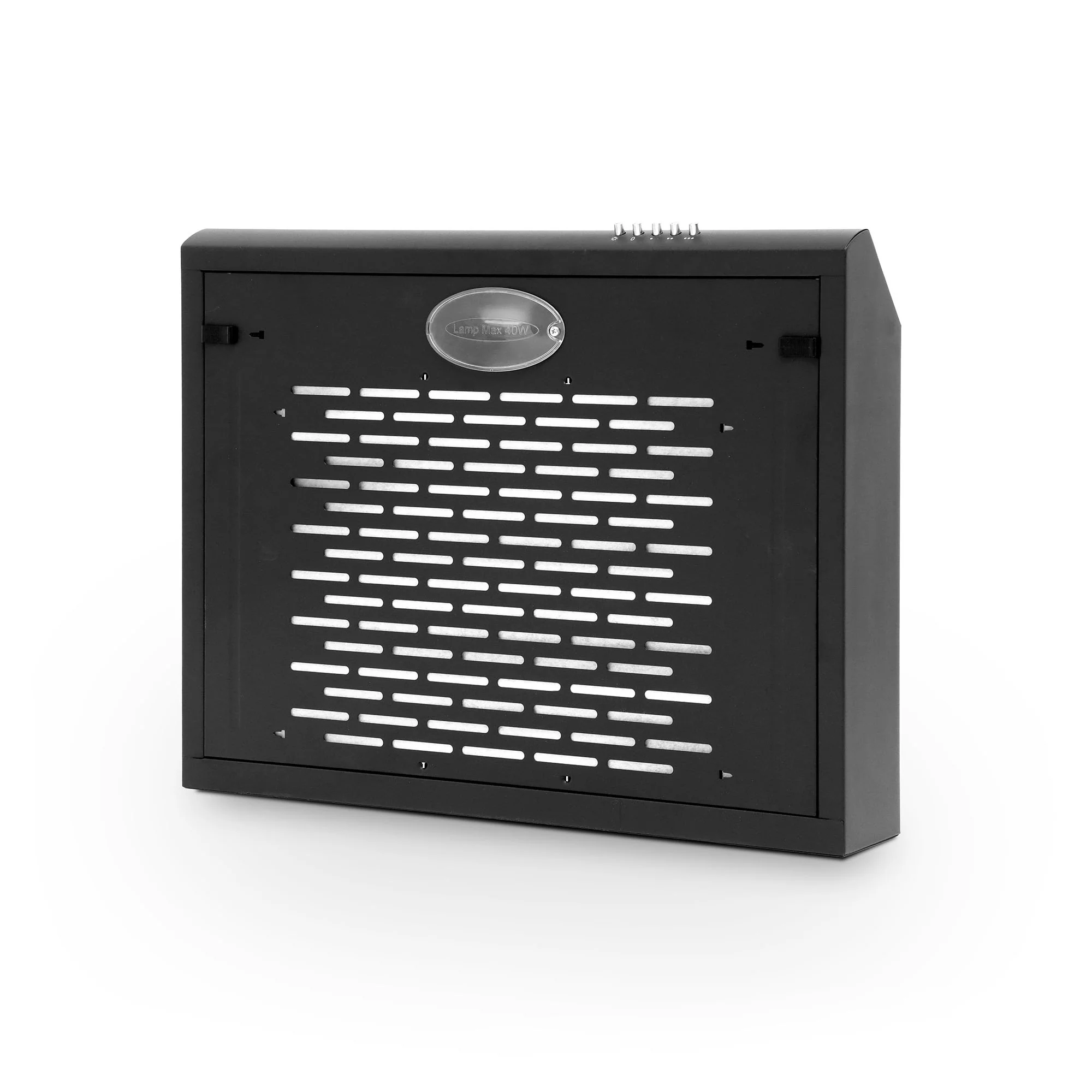 Montpellier MCV60BK - Black 60cm Visor Extractor - Visor Hood - 186.1 m³/h Extraction Rate - B Energy Rating - Image 2