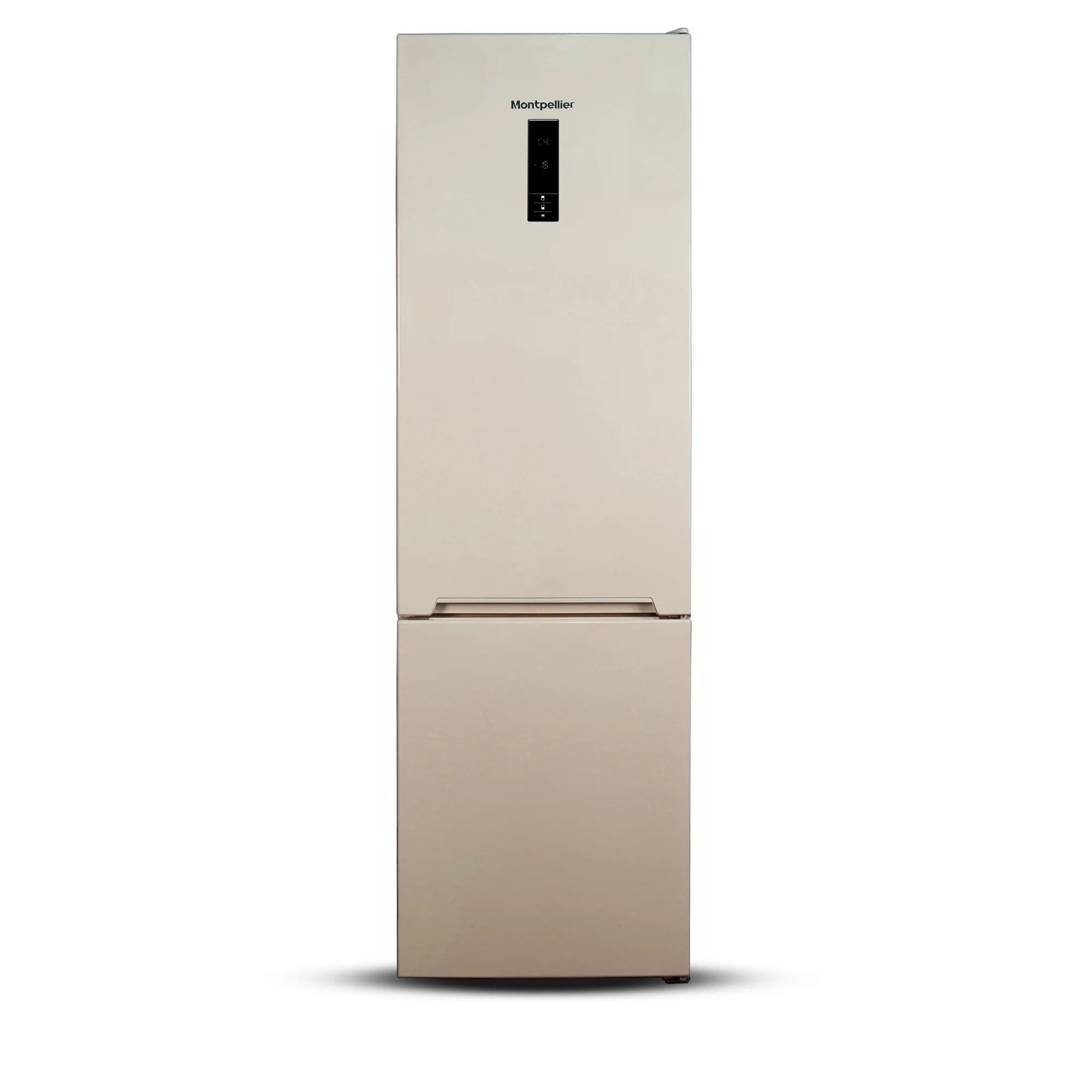 Montpellier MDANF201C - Tall Cream 327L No Frost - Garage Safe Fridge Freezer - E Energy Rating