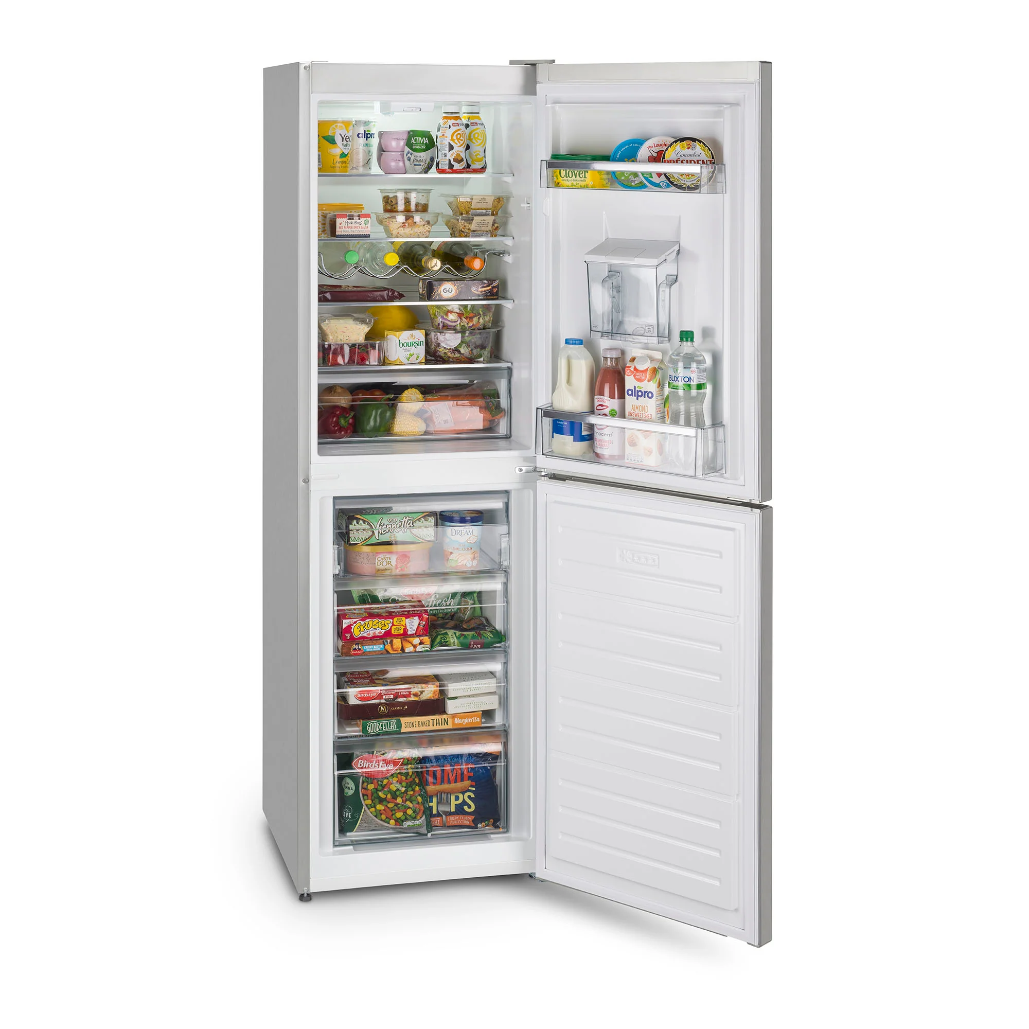 Montpellier MFF183EXWD - Inox 50/50 Frost Free Fridge Freezer with Water Dispenser - E energy - Image 3