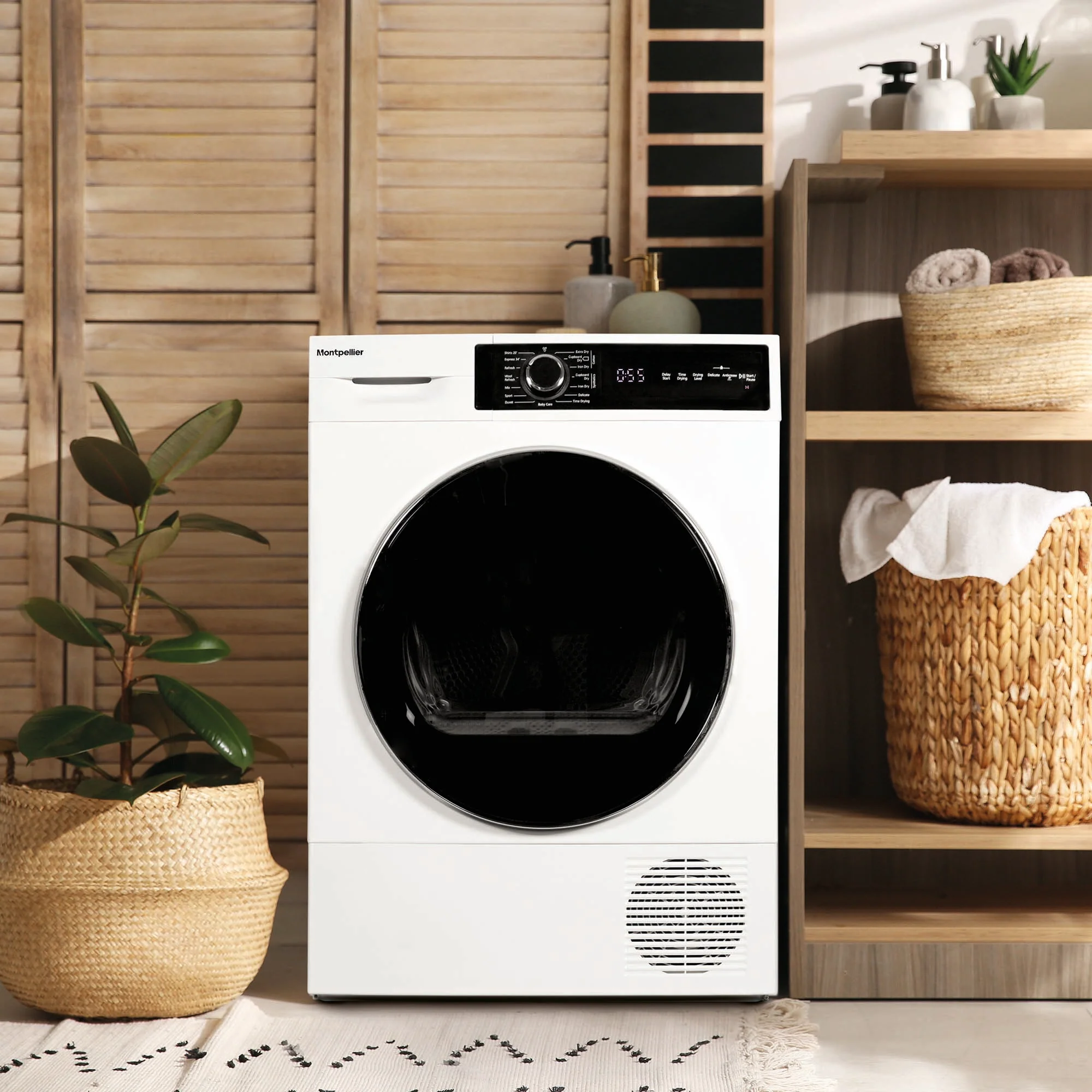Montpellier MHP10SDW - White 10KG Heat Pump Tumble Dryer - A++ Energy - Image 8