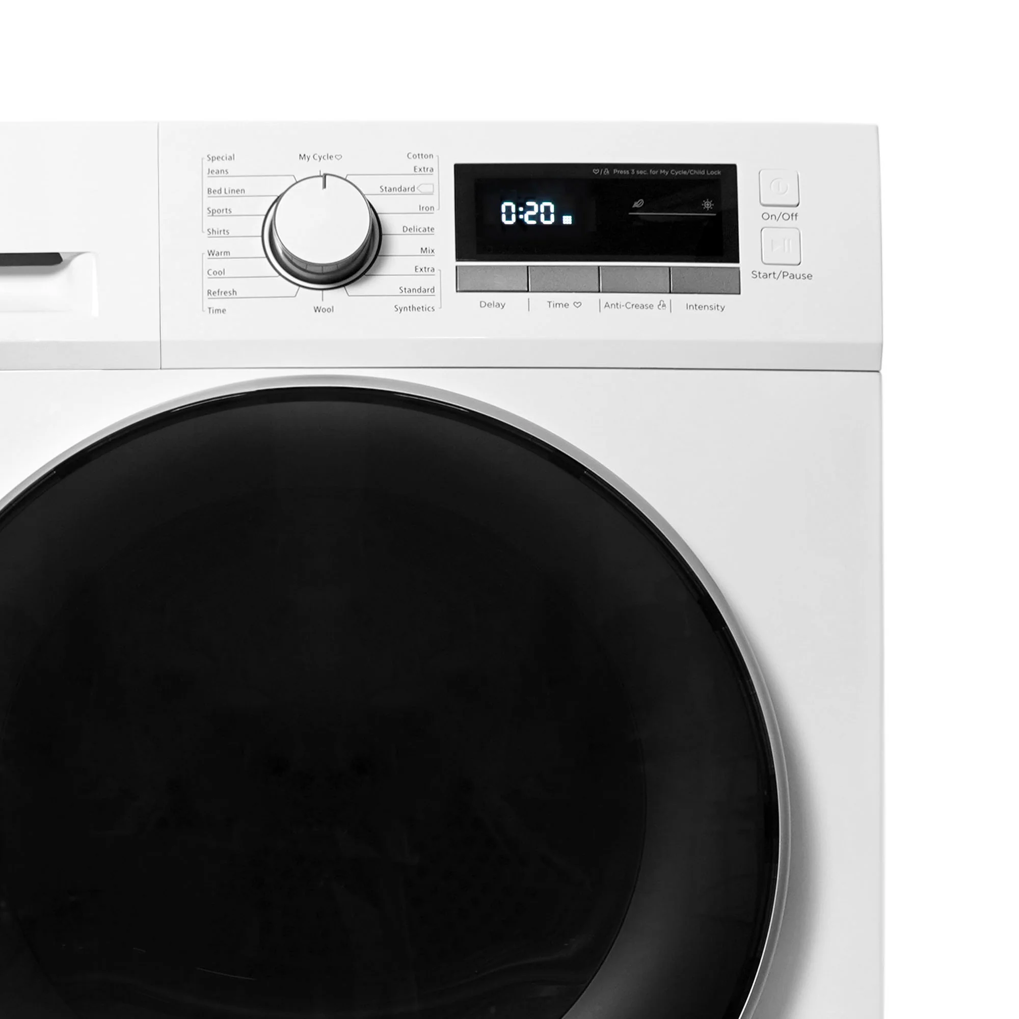 Montpellier MHP8SDW - White 8KG Heat Pump Tumble Dryer - Sensor Dry - A++ energy - Image 8