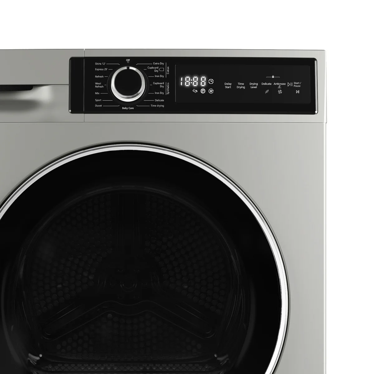 Montpellier MTDC8SDS - Silver 8KG Condenser Tumble Dryer - B energy - Image 3
