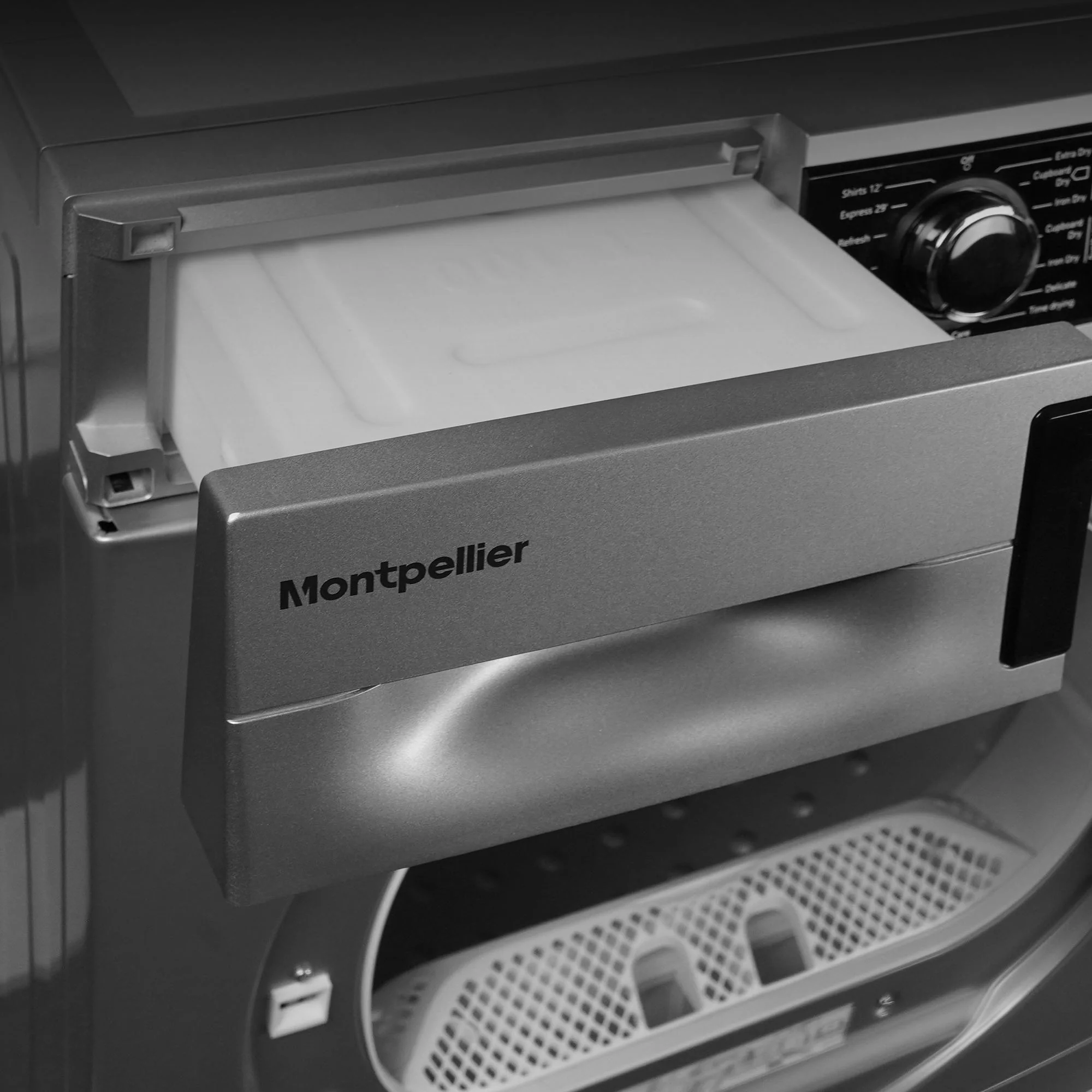 Montpellier MTDC8SDS - Silver 8KG Condenser Tumble Dryer - B energy - Image 7