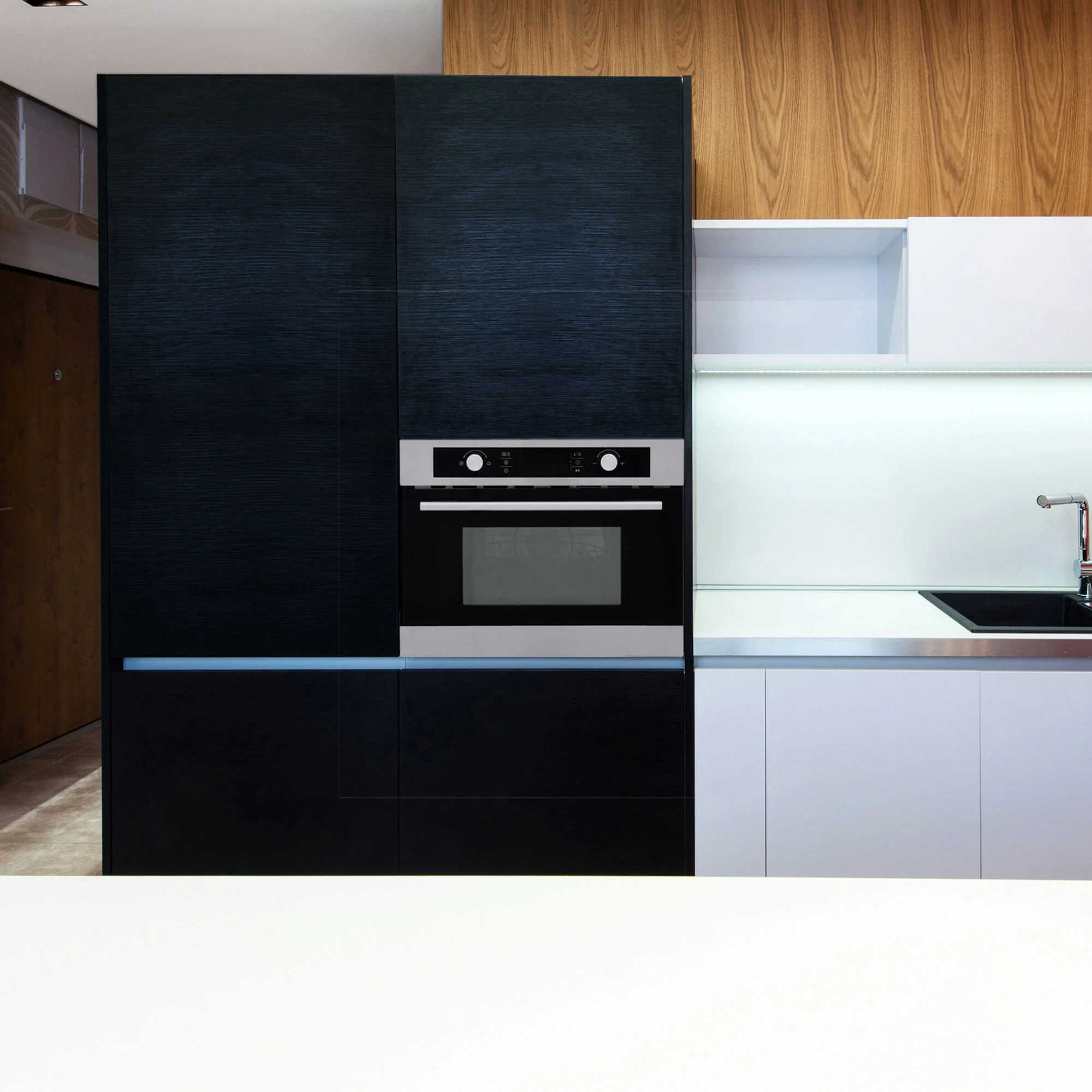 Montpellier MWBIC90044 - Stainless Steel Built-In Combi Microwave - 44Ltr - 900W - Image 4