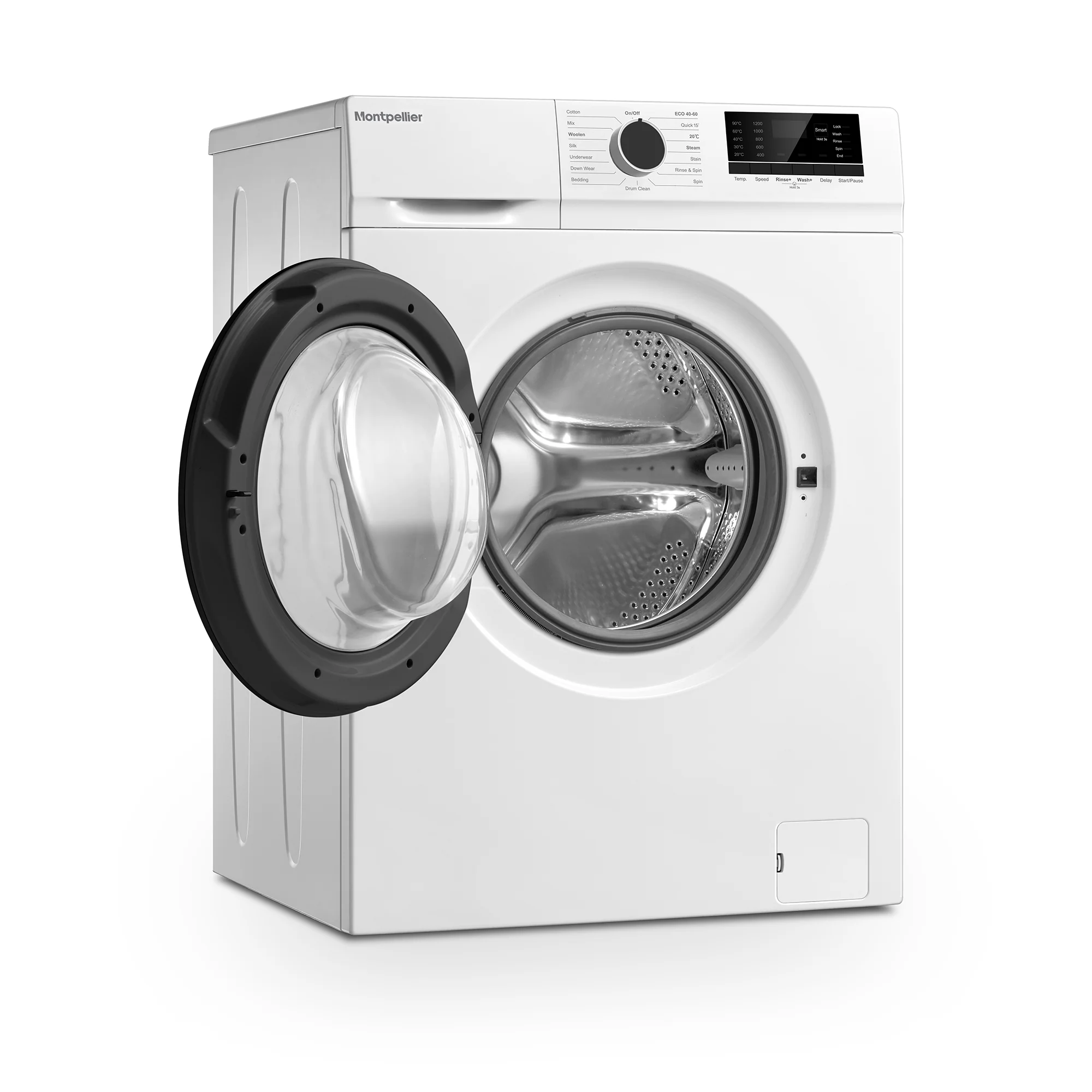 Montpellier MWM612W - White 6KG Washing Machine - 1200 RPM - A energy - Image 3