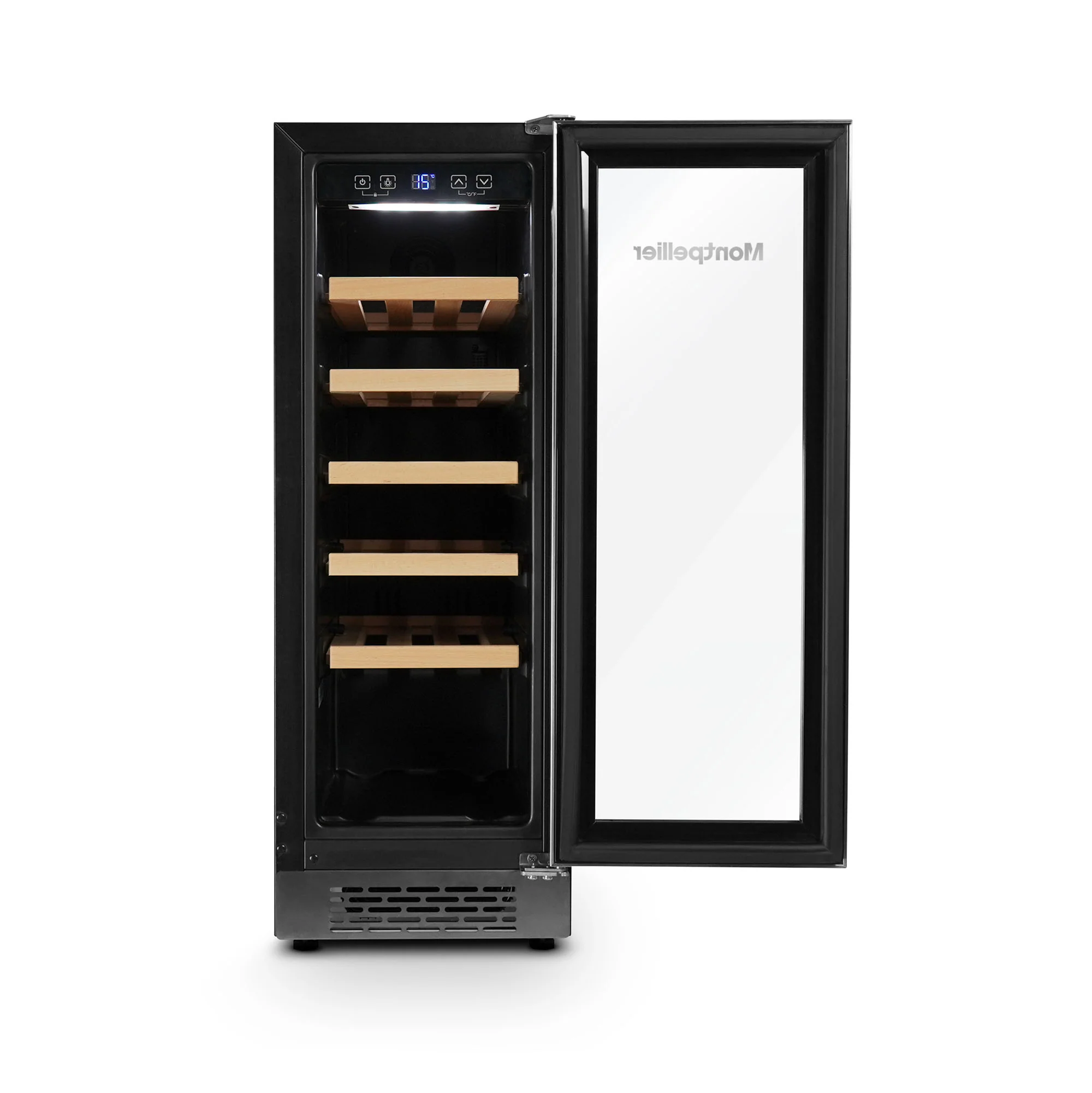 Montpellier WC20X - Stainless Steel 20 Bottle Wine Cooler - Single Zone - G Energy Rating - Image 2