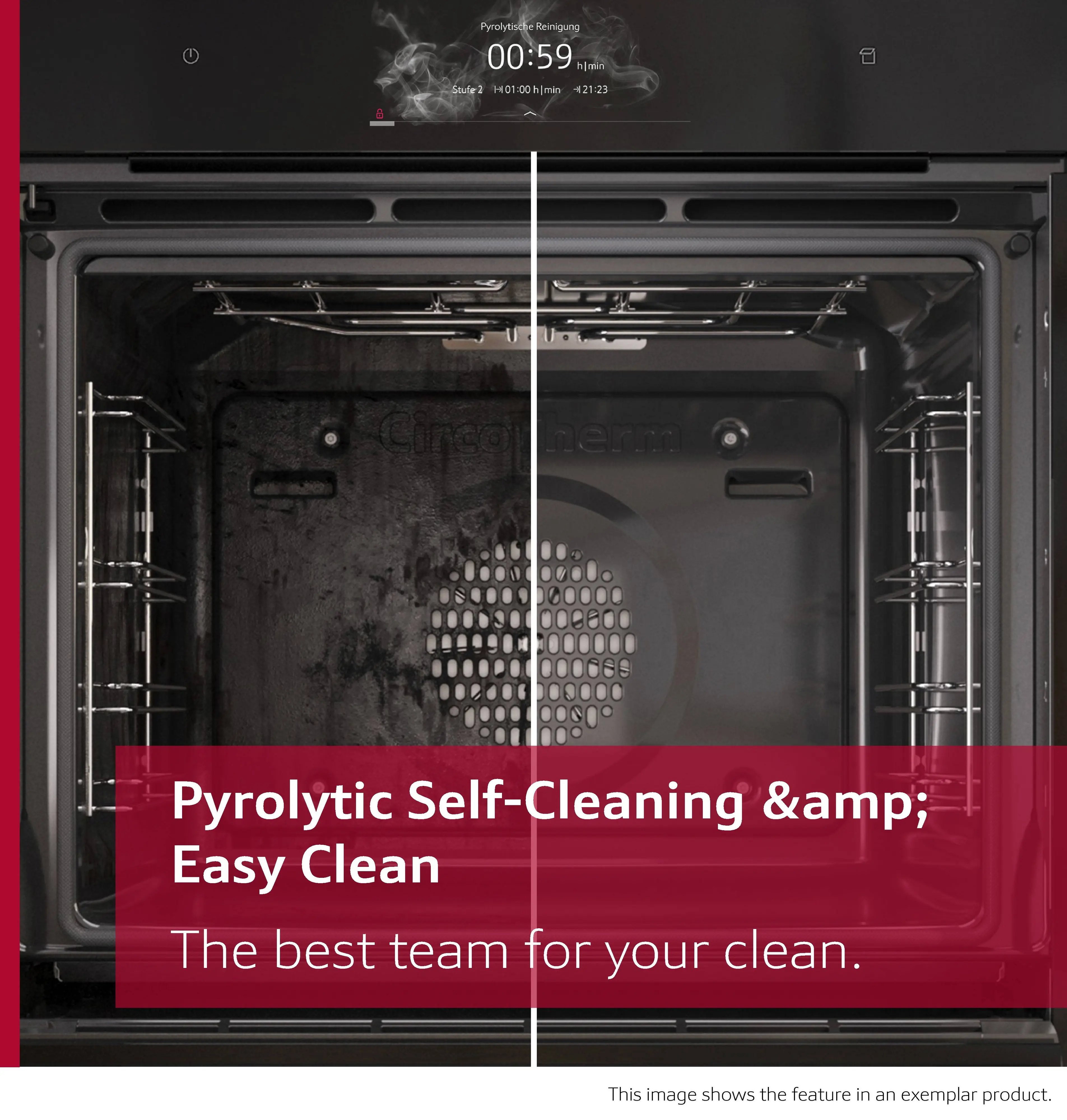 Neff C29MY7MY0 - Flex Design Built-in Compact Single Oven with Microwave - 45L - Pyrolytic & Hydrolytic Cleaning - Image 7