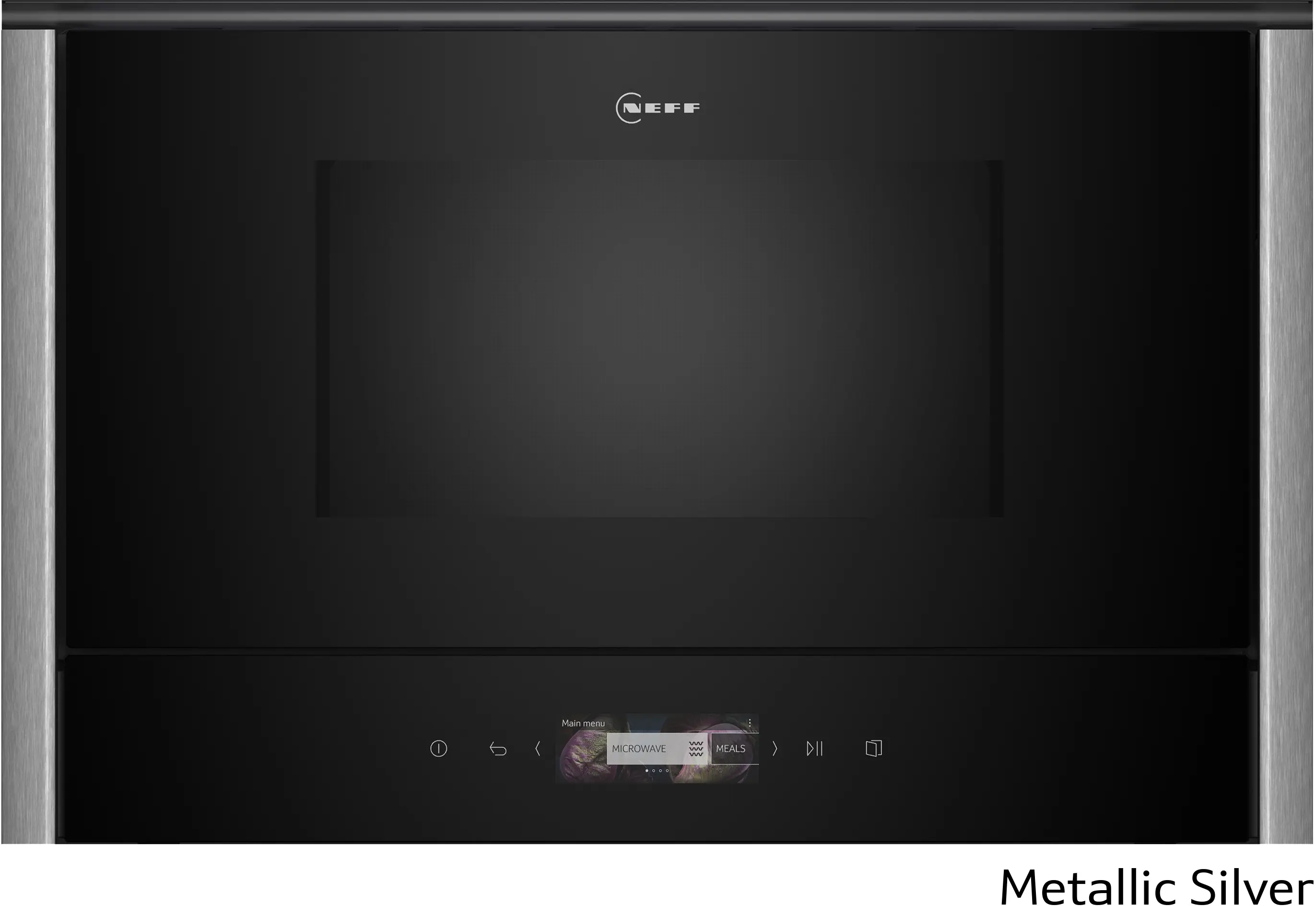 Neff NR9WR21Y1B - Black Built-in Microwave Oven - 21L - 900W - Image 4