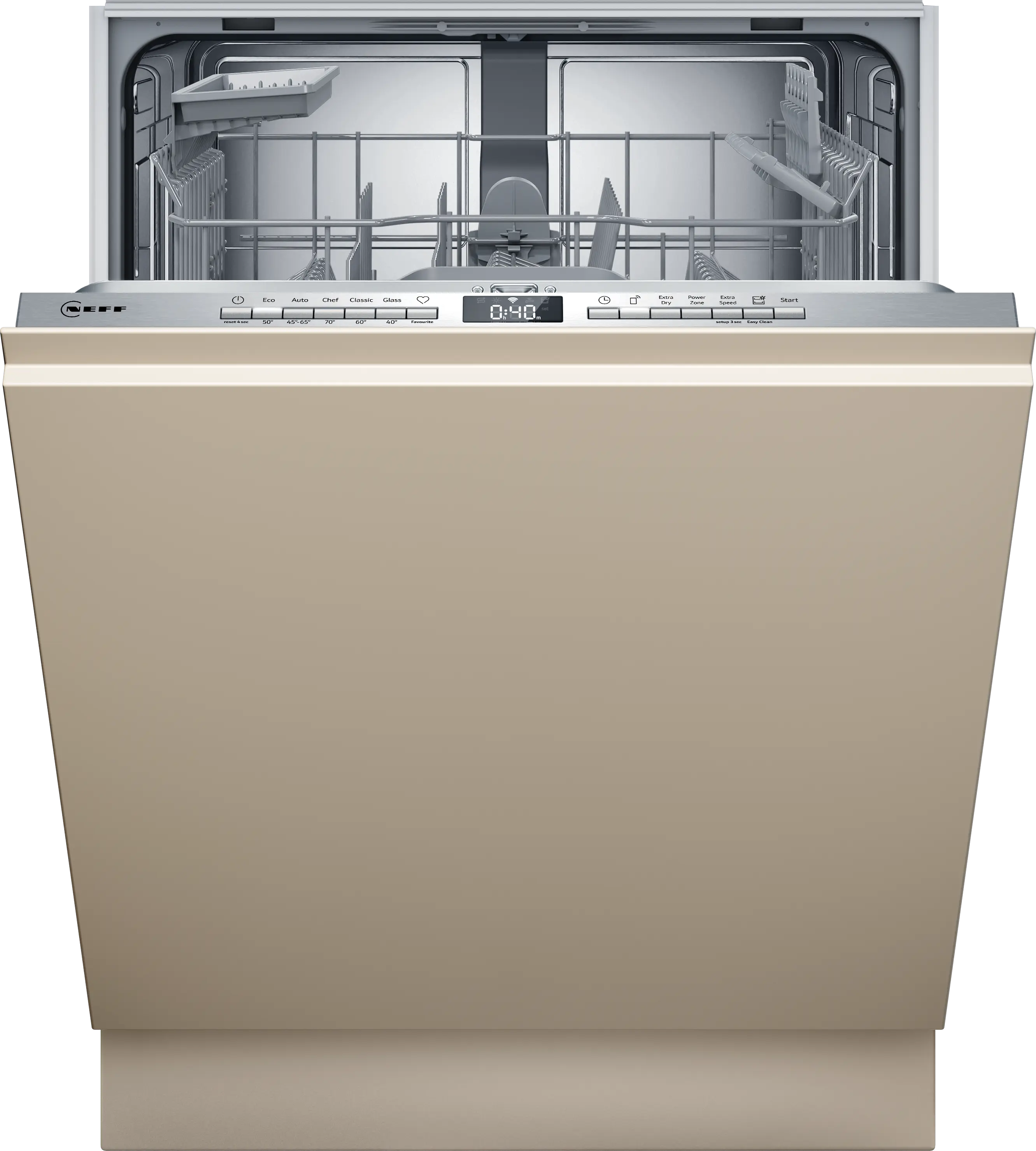 Neff S175HTX14G - Fully Integrated Dishwasher 60cm - Variable Hinge - C Energy