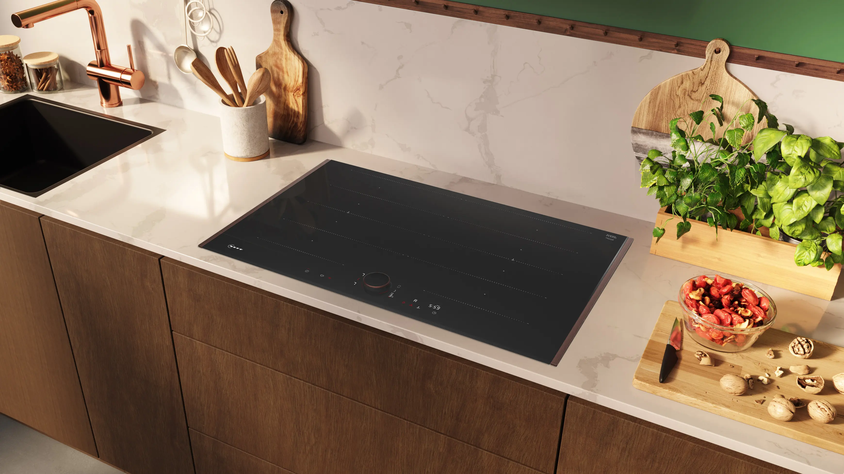 Neff T68YYY4C0 - Induction Hob - 80cm - 4 Zone Flex Design - Image 4