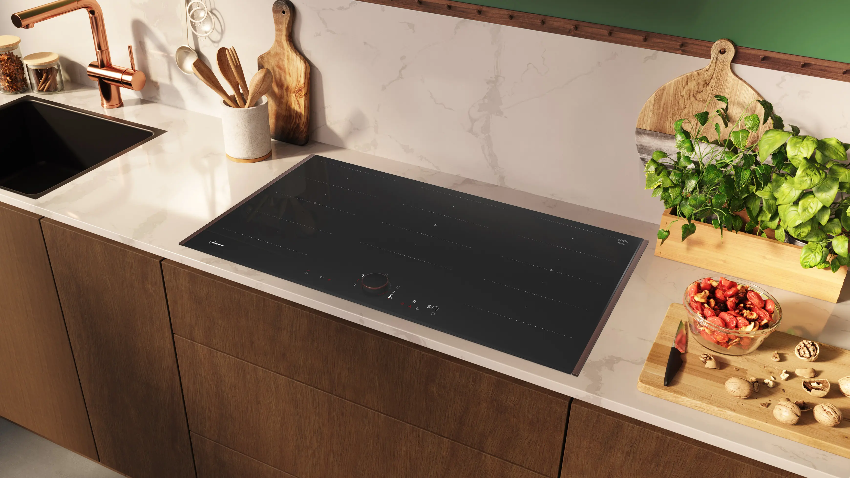 Neff T69YYX4C0 - Flex Design 90cm Induction Hob - 5 Zones - Built-in - Image 3