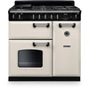 Rangemaster CL90DFPPCR/CM1 - Pale Cream/Chrome 90cm Range Cooker - Dual Fuel - A Rated - Image 2