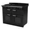 Rangemaster CLDLB110EIPCBL/CM1 Classic Deluxe - Black/Chrome Range Cooker - 110cm Induction - A Energy Rating - Image 3