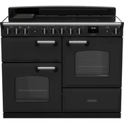 Rangemaster CLDLO110EIPCBL/CM1 Classic Deluxe - Charcoal Black/Chrome Range Cooker - 110cm Induction - A Energy - Image 4