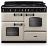 Rangemaster CLDLO110DFPPCR/CM1 Classic Deluxe - Cream 110cm Dual Fuel Range Cooker - 5 Burner with Ceramic Zones - A Energy - Image 2