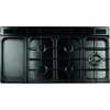 Rangemaster CLDLO110DFPPCR/CM1 Classic Deluxe - Cream 110cm Dual Fuel Range Cooker - 5 Burner with Ceramic Zones - A Energy - Image 5