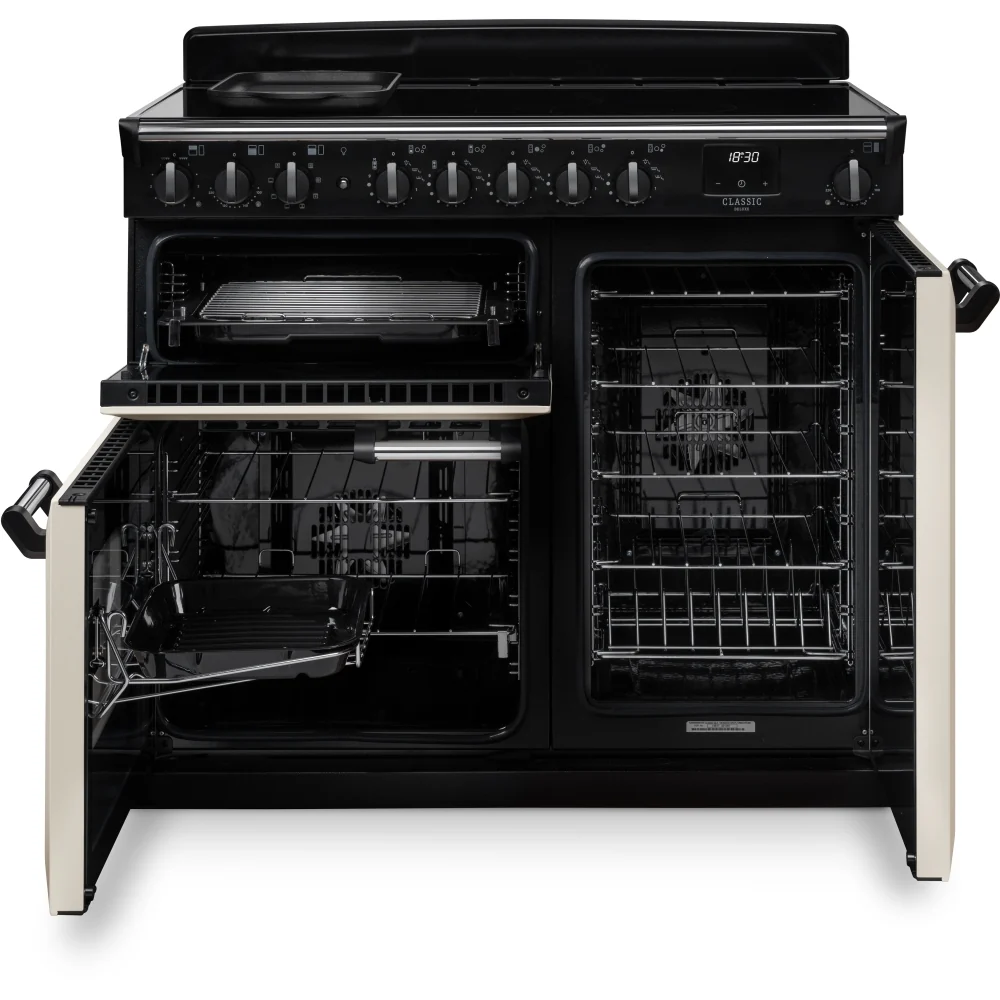 Rangemaster CLDL100EIPGBL/CM1 - Black/Chrome 100cm Range Cooker - Induction - A Rated - Image 5