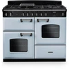 Rangemaster CLO110DFPMSB/CM1 - Misty Blue/Chrome 110cm Dual Fuel Range Cooker - 160L Capacity - A Energy - Image 2