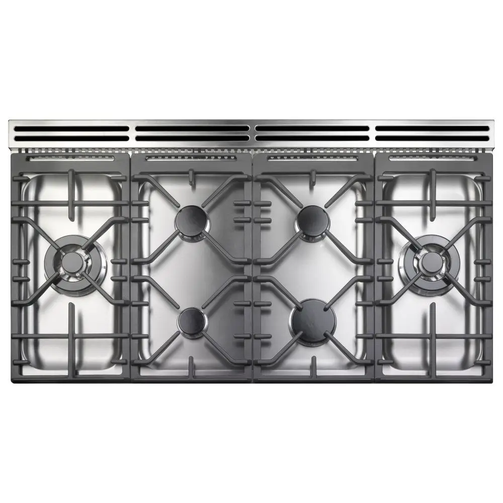 Rangemaster ELS110DFSL/AB - Slate/Brass Dual Fuel Range Cooker - 110cm - A/A Energy - Image 2