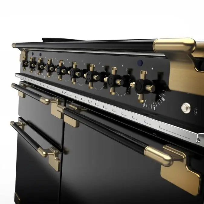 Rangemaster ELS110EIGB/BE - Black Range Cooker - 110cm Induction - 79L Capacity - Image 3