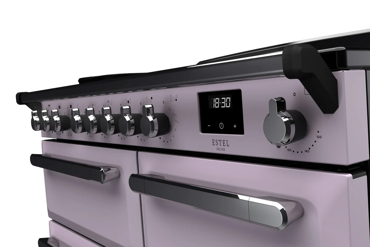 Rangemaster ESDL100EIPHTH/CM1 Estel Deluxe 100cm Induction Heather/Chrome - Image 2