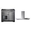 Rangemaster KCH100ECSS/C - Stainless Steel 100cm Ceramic Range Cooker - Dual Ovens - A Rated - Image 5