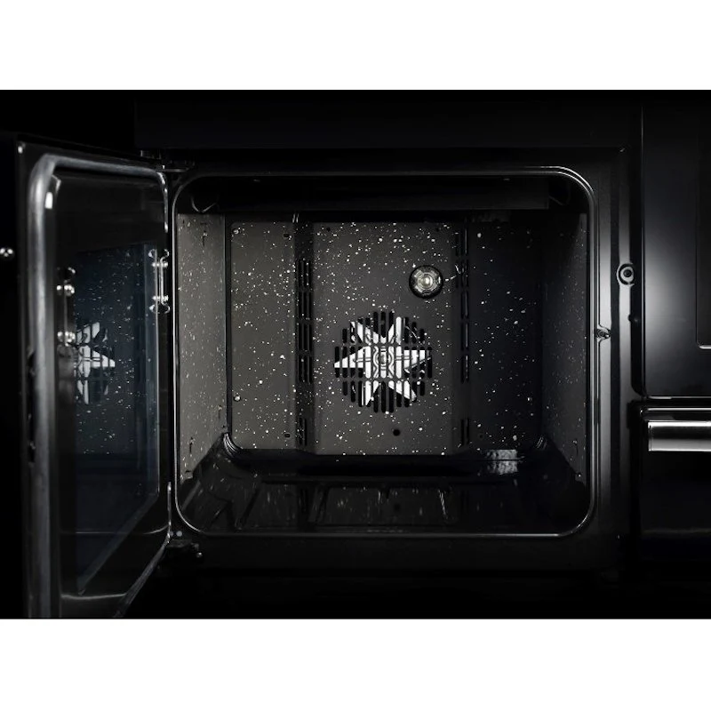 Rangemaster KCH100NGFBL/C - Black/Chrome Gas Range Cooker - 100cm - A+ Energy - Image 5