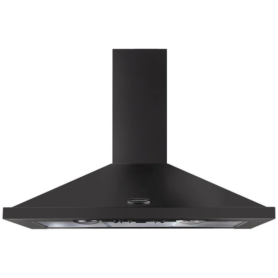 Rangemaster LEIHDC100SL/C - Slate 100cm Chimney Cooker Hood - 460m³/h - D Energy