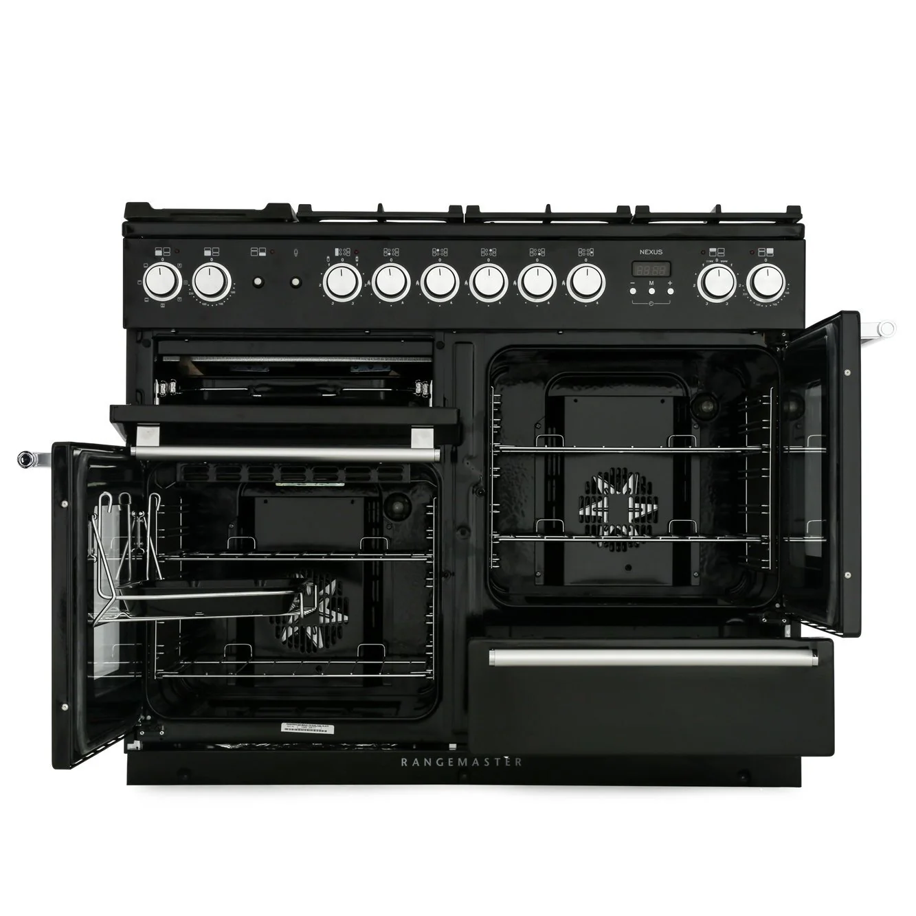 Rangemaster NEX110EISS/C - Stainless Steel 110cm Range Cooker - Induction - A Rated - Image 2