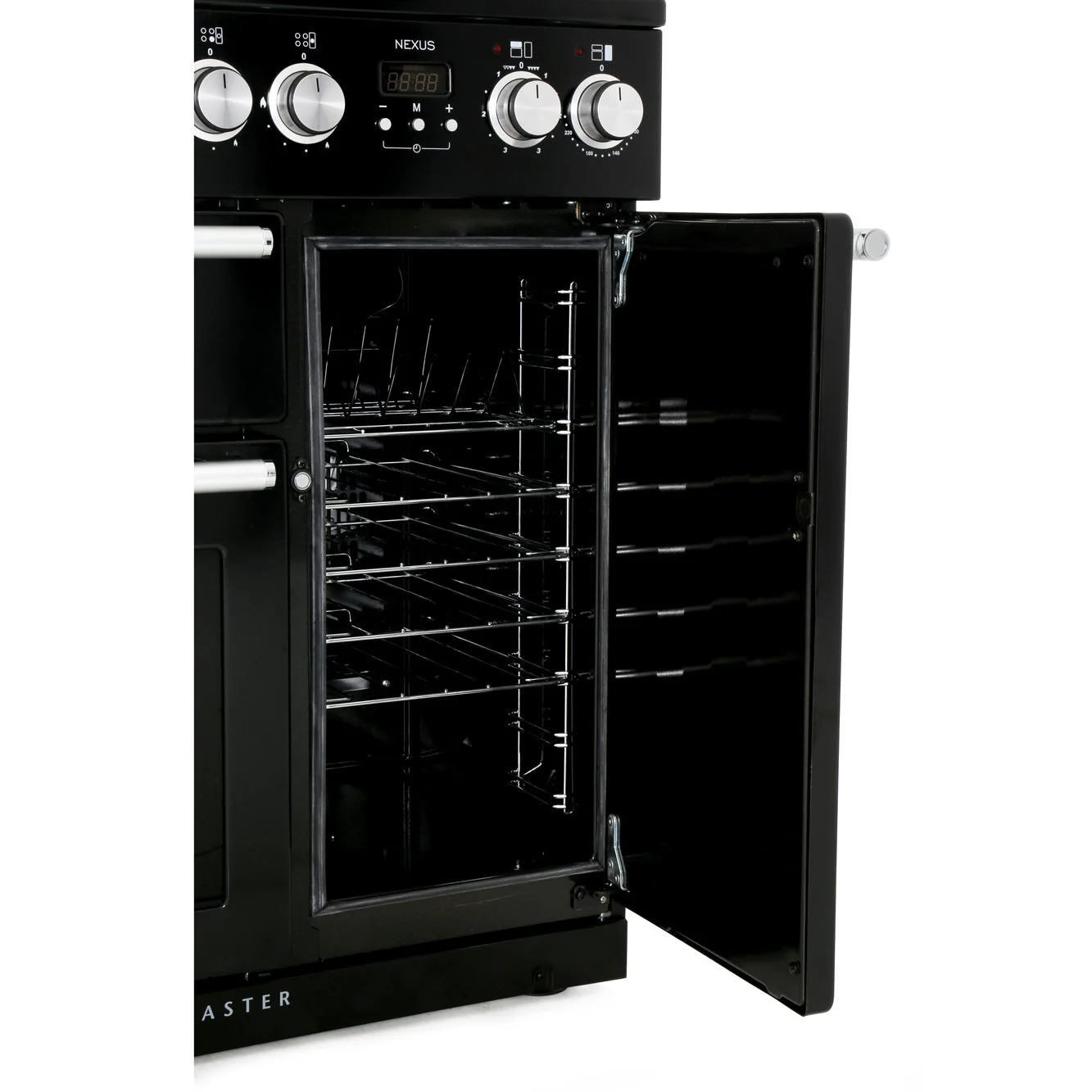 Rangemaster NEX90EIBL/C - Black 90cm Range Cooker - Induction - A Rated - Image 5