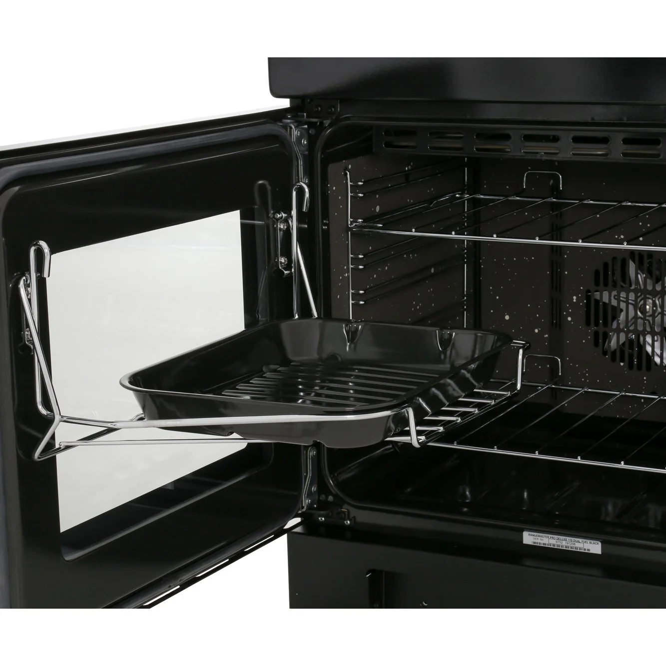 Rangemaster PDL110DFFCR/C - Cream/Chrome Range Cooker - 146L - A Rated - Image 3