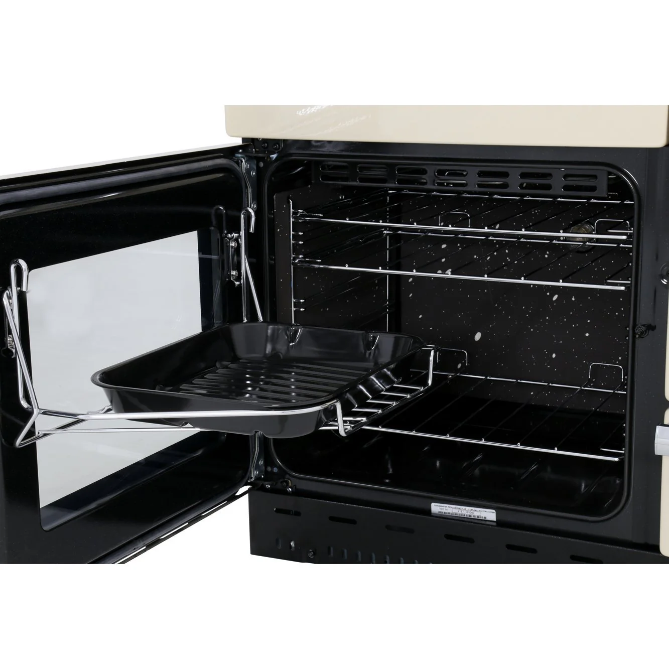 Rangemaster PROP110ECCR/C - Cream/Chrome 110cm Range Cooker - Ceramic - A Rated - Image 5
