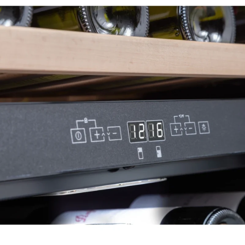 Rangemaster RDZ6046BL - Black 46 Bottle Capacity Wine Cooler - G energy - Image 3