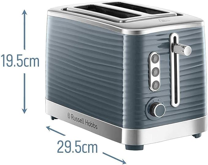 Russell Hobbs 24373 - Grey 2 Slice Toaster - 1050W - No energy rating - Image 2