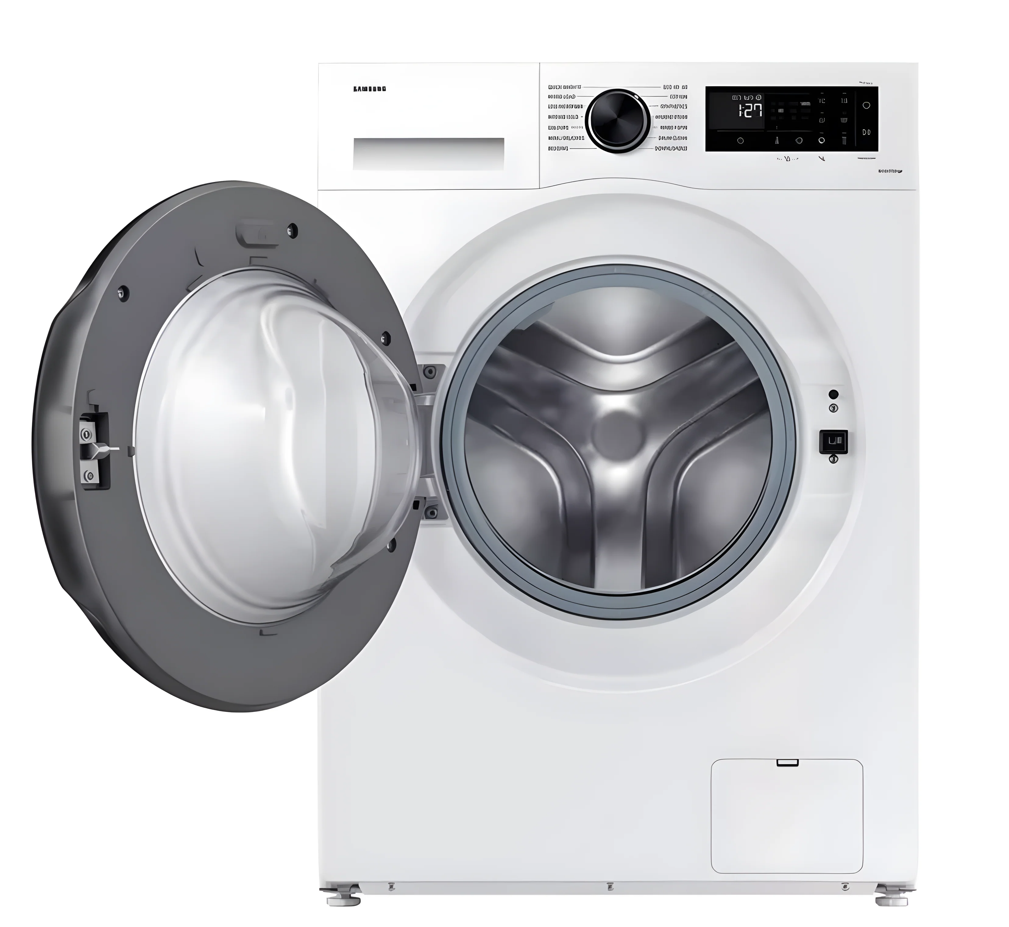 Samsung WW90CGC04DAEEU - White 9KG Washing Machine - 1400 RPM - A energy - Image 2